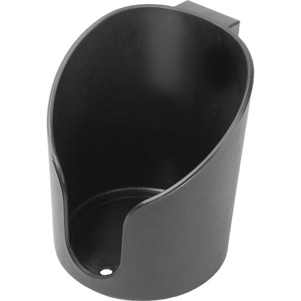 Cup Holder, Closed, Antistatic, L=106, B=33, H=118, D=100, Polyamide Black, Kipp, Mfr#: K1632.11
